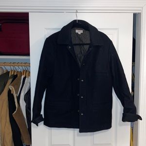 Wallace and Barnes navy winter coat